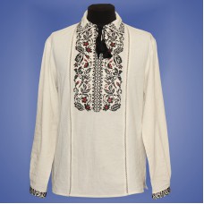 Embroidered shirt "Flower Ornament"